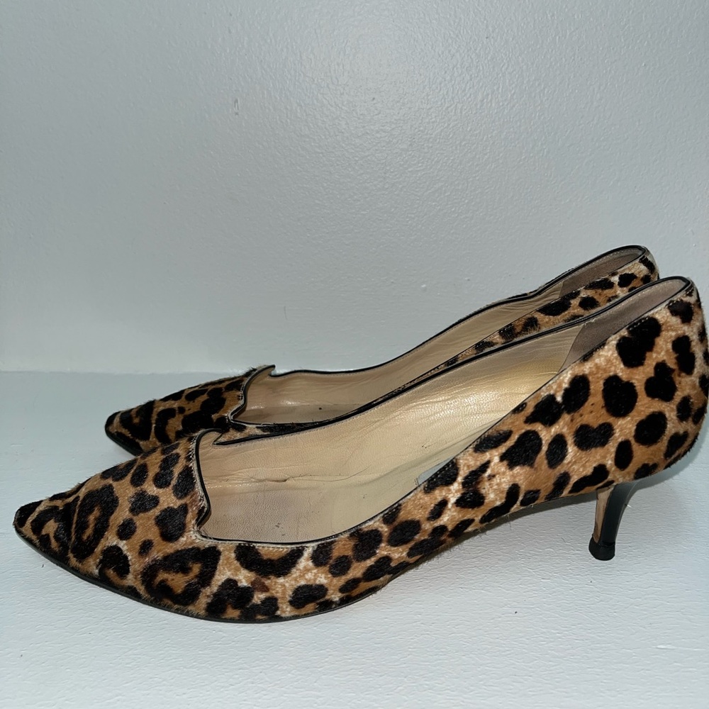 Jimmy Choo Leopard Kitten Heels - Picture 12 of 15